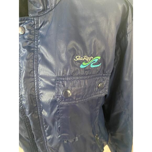 Retro Nautical Vintage 70's Sea Ray Boating Windbreaker Men’s Jacket XL - Picture 3 of 15